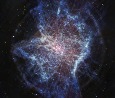 NGC 6072 (NIRCam Compass-opname) door James Webb Space Telescope (NASA)