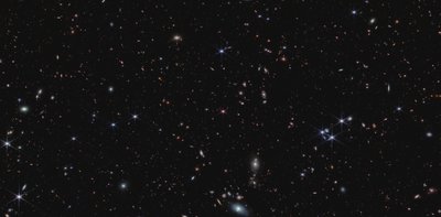 Quasar J0100+2802 (NIRCam Beeld) door James Webb Space Telescope (NASA)