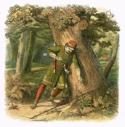 Dood van Willem de Rode, of Rufus door James William Edmund Doyle