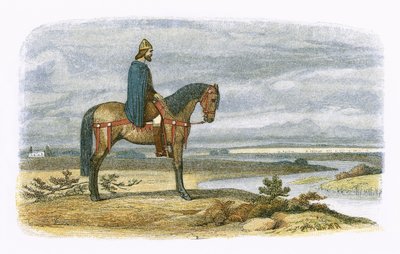 Koning Alfred plant de verovering van de Deense vloot door James William Edmund Doyle