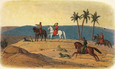 Richard weigert naar de Heilige Stad te kijken, 1192 1864 door James William Edmund Doyle