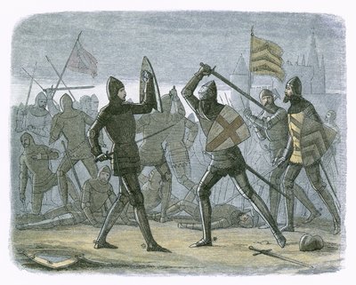 De bevrijding van Calais door James William Edmund Doyle