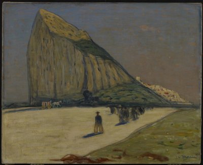 Gibraltar door James Wilson Morrice