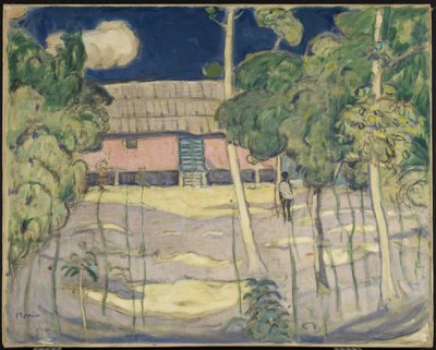 Landschap, Trinidad, c.1921 door James Wilson Morrice