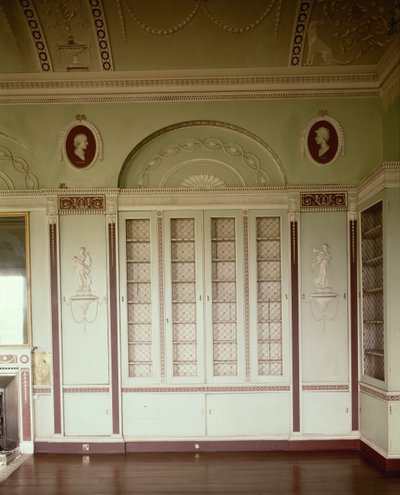 Heveningham Hall, Suffolk: bibliotheek, 1778-80 door James Wyatt