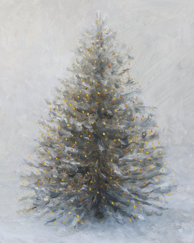 Sneeuwachtige kerstsfeer door James Zamora