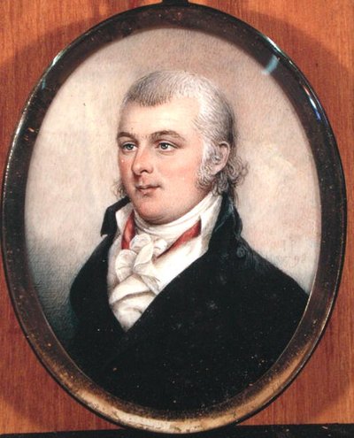 Portret van Tench Francis (1731-1800) door James the Elder Peale