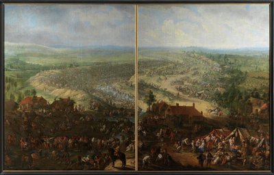 Graven van het Gentse kanaal door Jan Anton Garemyn