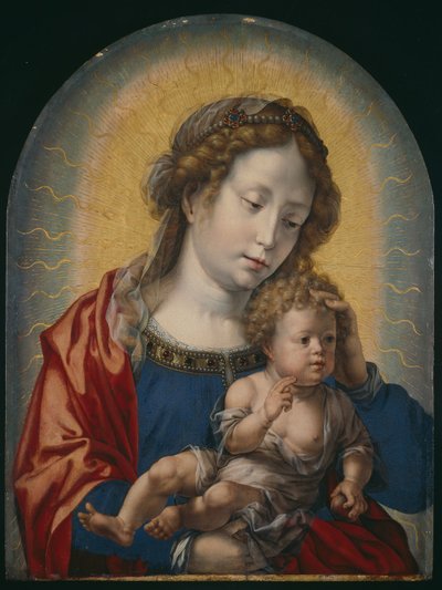 Maagd en Kind, c.1520 door Jan (c.1472 c.1533) Gossaert