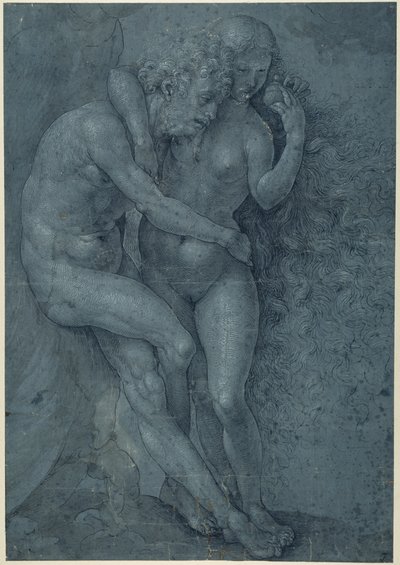 Adam en Eva door Jan (c.1472 c.1533) Gossaert