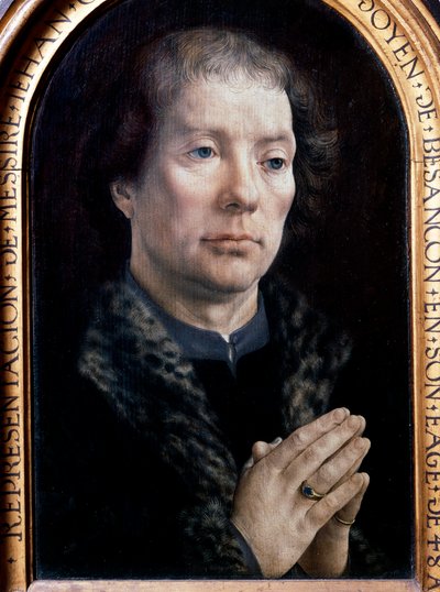 Portret van Jean Carondelet (1469-1545), adviseur van Karel V door Jan (c.1472 c.1533) Gossaert