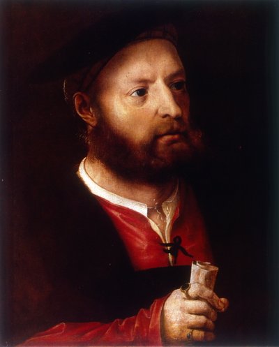 Portret van een man door Jan (c.1472 c.1533) Gossaert