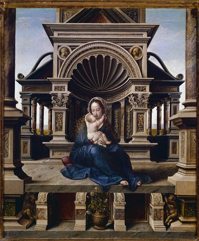 De Maagd van Leuven door Jan (c.1472 c.1533) Gossaert