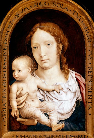 Maagd met kind door Jan (c.1472 c.1533) Gossaert