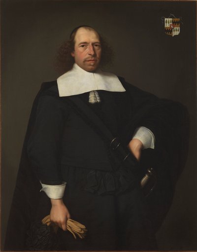 Portret van Adriaen van Bredehoff, 1659 door Jan Albertsz. Rotius