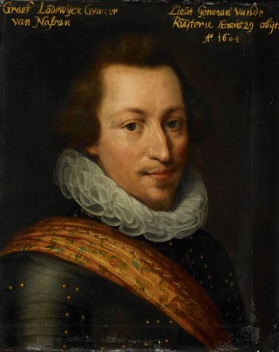 Portret van graaf Louis-Gunther van Nassau door Jan Antonisz van Ravesteyn (workshop of)