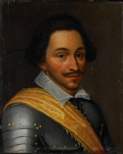Portret van Philips, graaf van Nassau door Jan Antonisz van Ravesteyn (workshop of)