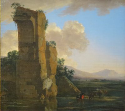 Italiaans landschap door Jan Asselijn