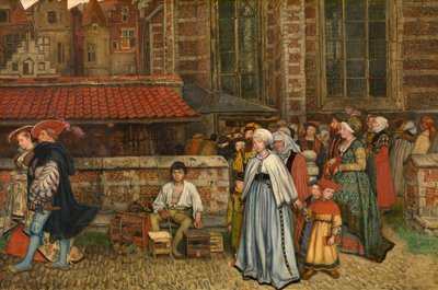 Na de Mis door Jan August Hendrik Baron Leys