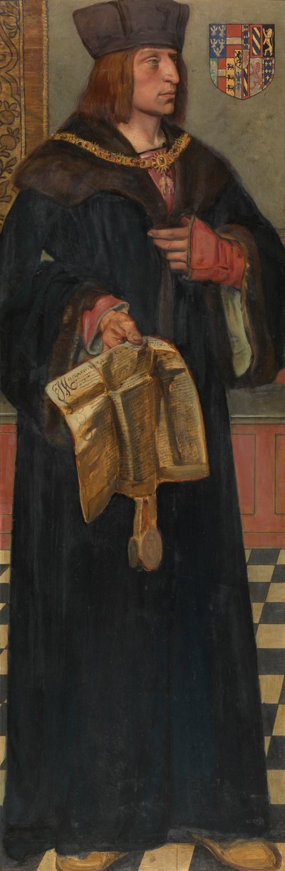 Maximiliaan I, Heilige Roomse Keizer door Jan August Hendrik Baron Leys