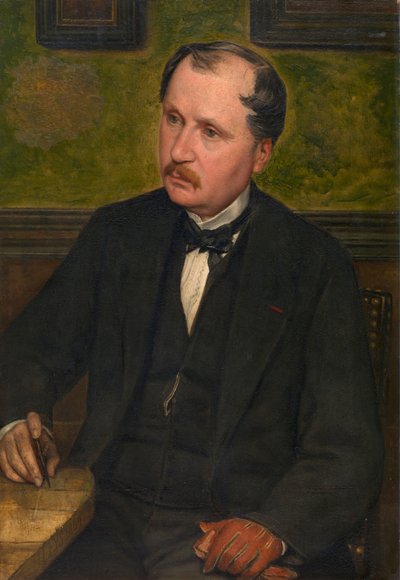 De architect A. Balat door Jan August Hendrik Baron Leys