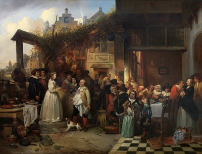Huwelijk in Vlaanderen in de zeventiende eeuw door Jan August Hendrik Baron Leys