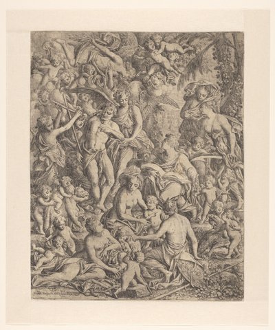 Johannes de Evangelist en Johannes de Doper door Jan Baptist Herregouts