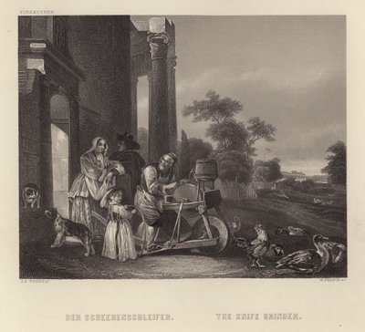 De Slijper door Jan Baptist Weenix