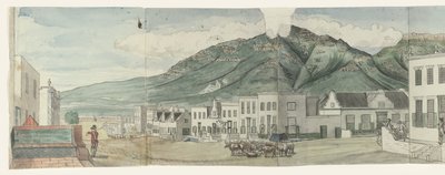 De Strandstraat in Kaapstad door Jan Brandes