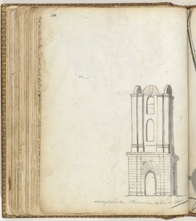 De toren van Colombo door Jan Brandes