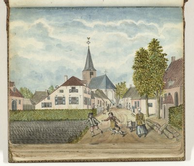 Het dorp Wehl in Cleefsland door Jan Brandes