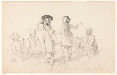 Javaanse dans door Jan Brandes