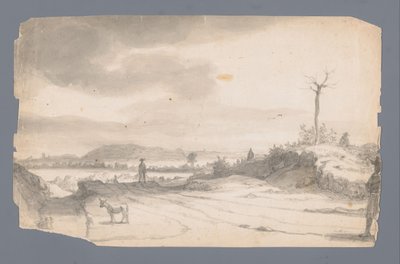 Landschap bij Renkum door Jan Brandes