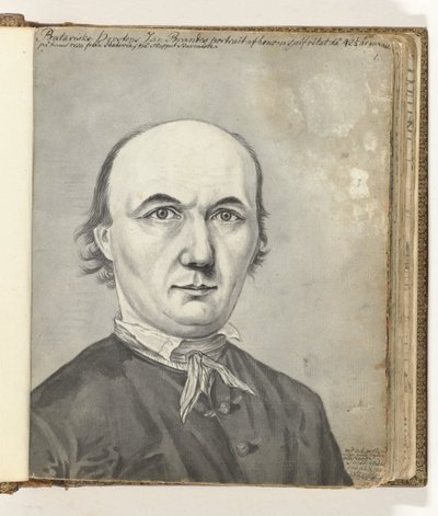 Zelfportret Jan Brandes door Jan Brandes