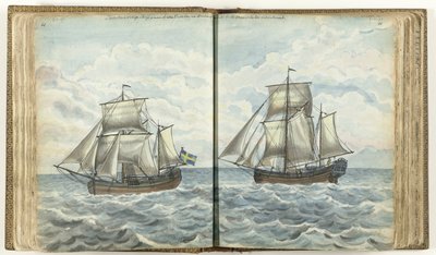 Zweedse brik op zee door Jan Brandes