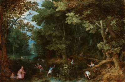 Latona en de Lycische boeren door Jan Brueghel (I)