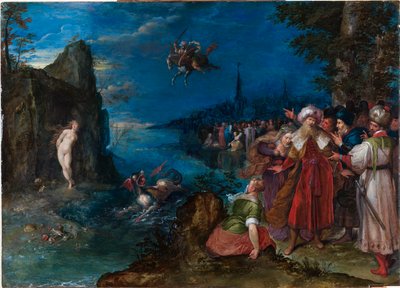 Perseus bevrijdt Andromeda door Jan Brueghel the Elder