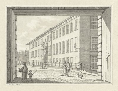 Burgerweeshuis te Rotterdam door Jan Bulthuis