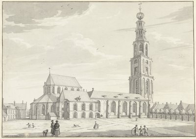 De Martinikerk te Groningen door Jan Bulthuis