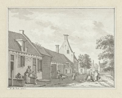 Gezicht te Biggekerke door Jan Bulthuis
