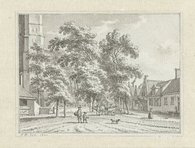 Gezicht te Serooskerke door Jan Bulthuis