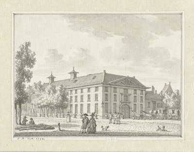 Het Admiraliteitshof te Rotterdam door Jan Bulthuis