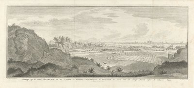 Gezicht op Haarlem en Overveen door Jan Caspar Philips