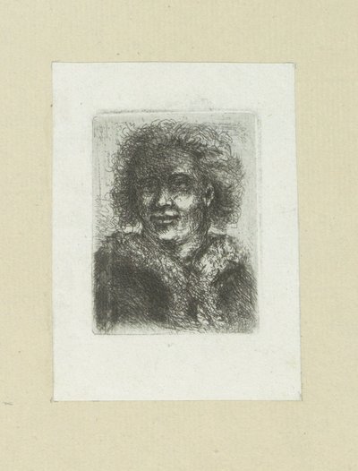 Man met bontkraag door Jan Chalon