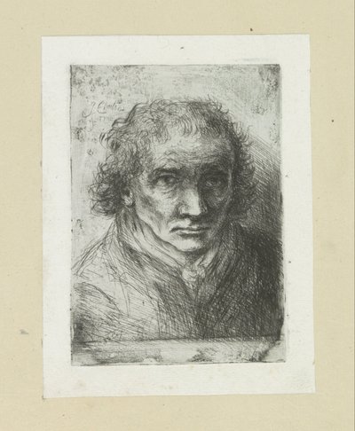 Volwassen man met sjaal door Jan Chalon