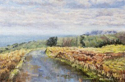 Herfst langs de kustweg door Jan Clizer