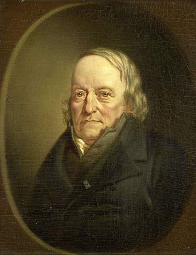 Portret van Johannes Kinker, dichter en filosoof, professor in Luik door Jan Cornelis van Rossum