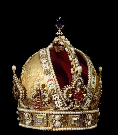Kroon van de keizer van het Heilige Roomse Rijk Rudolf II van Habsburg door Jan Cornelisz Vermeyen