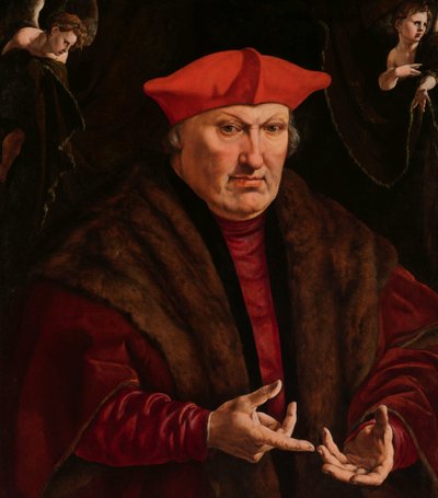 Portret van Erard de la Marck door Jan Cornelisz Vermeyen