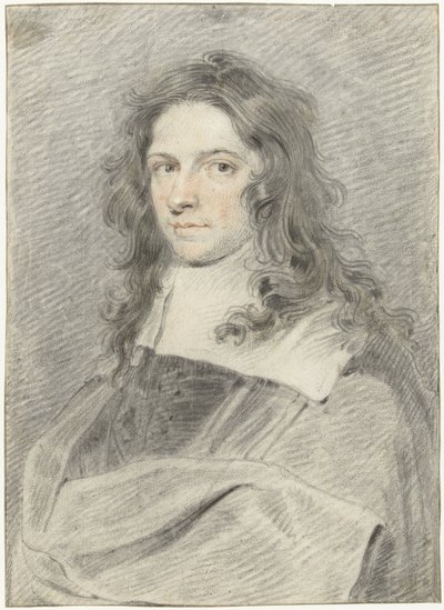 Portret van een jonge magistraat door Jan Cossiers